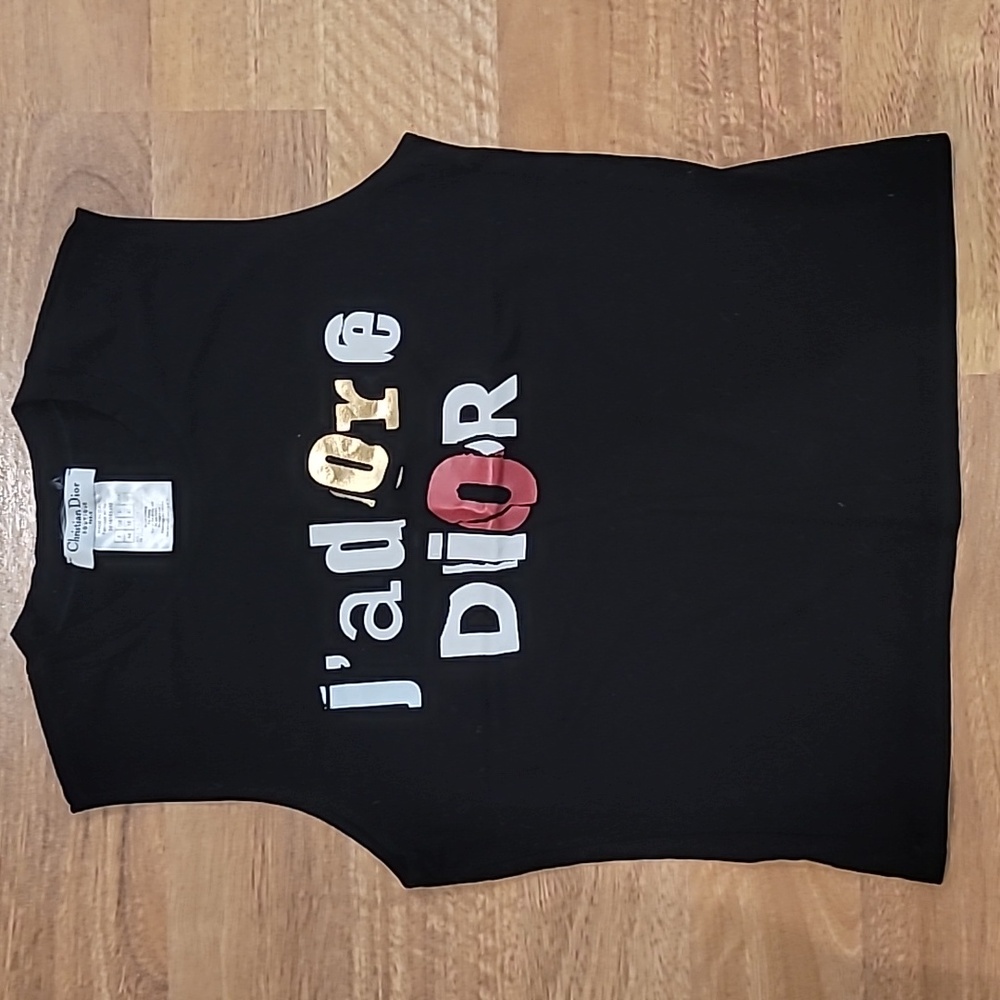 100% authentic vintage dior tank like new